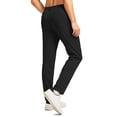 thumbnail image 4 of Pantalones de golf G Gradual para hombre, elásticos, 6 bolsillos, ajustados, negros, XL, 4 of 7