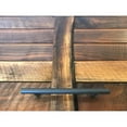 thumbnail image 2 of 15-3/4 In. Black Barn Door Hardware Double Sided Round Pull Handle, 2 of 2