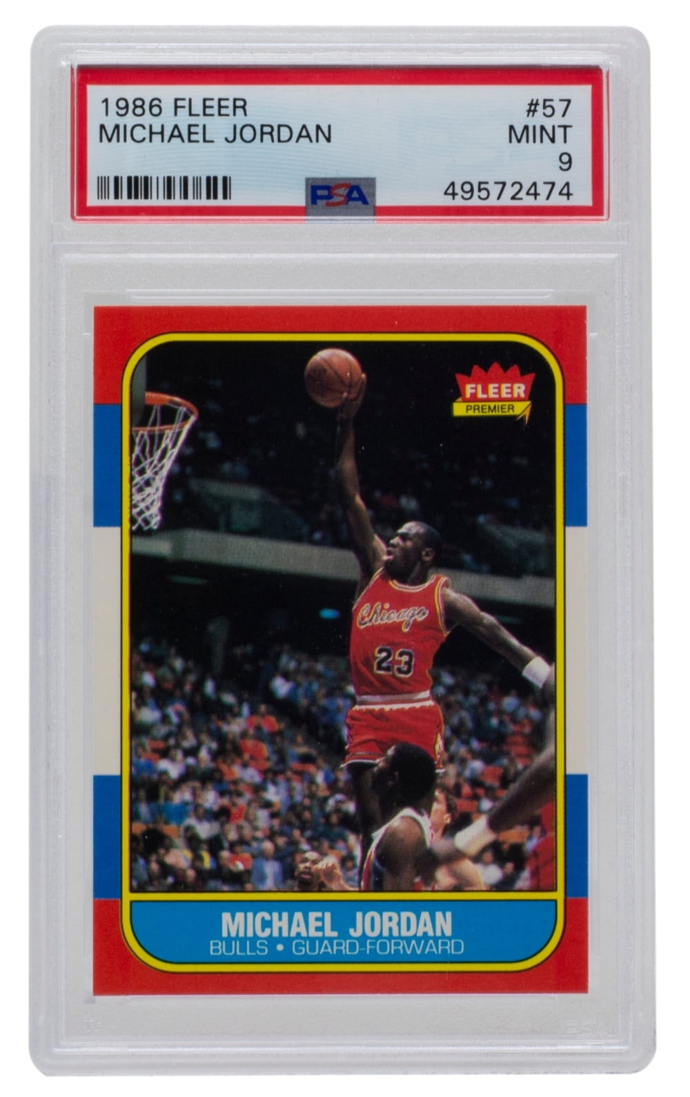 michael jordan fleer rookie card value