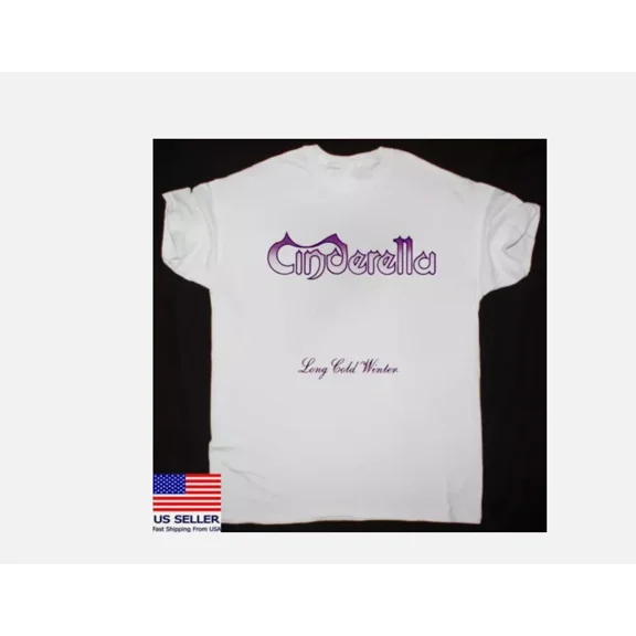 Cinderella Band Long Cold Winter T Shirt Full Size S-5XL