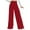 Red, variant on qolati Womens Wide Leg Sweatpants Lightweight High Waisted Joggers 2024 Baggy Comfy Drawstring Lounge Pants with Pockets