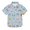 Cartoon Happy Animal Face, variant on Small Short Sleeve Button Down Shirts Cartoon Happy Animal Face Casual Shirt 3-10 Years