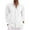 White, variant on New Men's Casual Cotton And Linen Long Sleeve Shirt Solid Lapel Hidden Button Fashion Comfortable High Street Top Men's Clothes Breathable Lapel Top