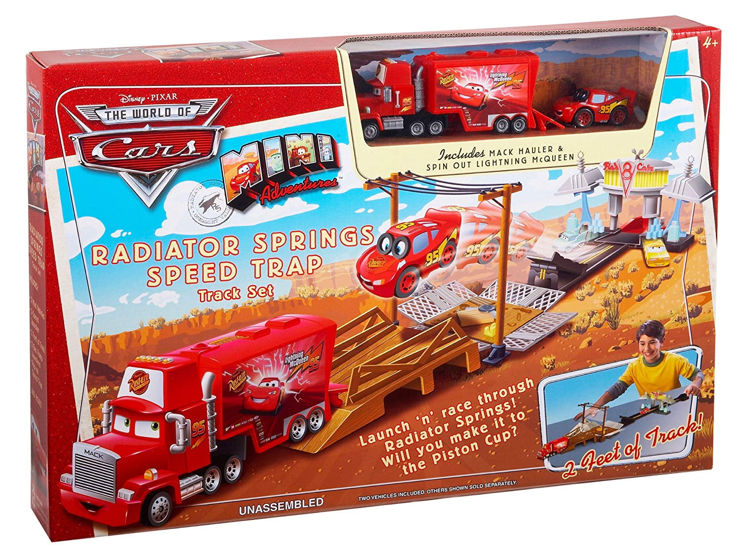 lightning mcqueen track