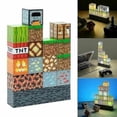 thumbnail image 4 of 16pcs Minecraft Building Block Light Desk Lamp Splicing Light Stitching Lamp Diy, 4 of 4