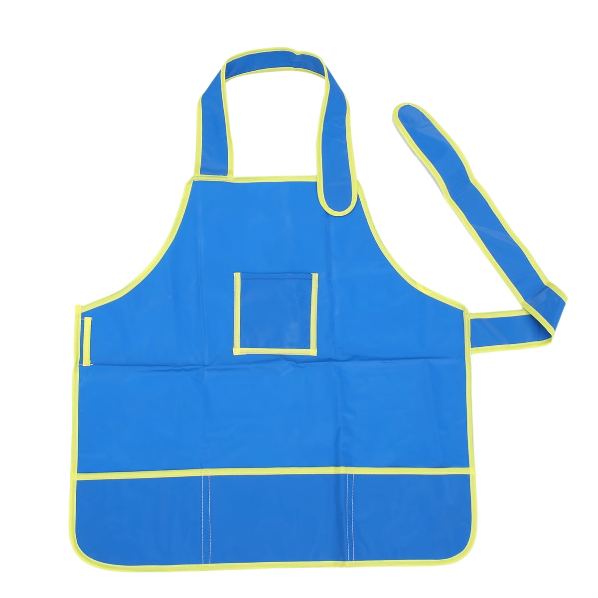 HOMEMAXS Children Kids Waterproof Art Craft Apron Smock for DIY Painting Drawing (Blue)
