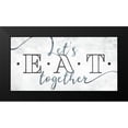 thumbnail image 2 of Villa, Mlli 18x11 Black Modern Framed Museum Art Print Titled - Lets Eat Together, 2 of 5