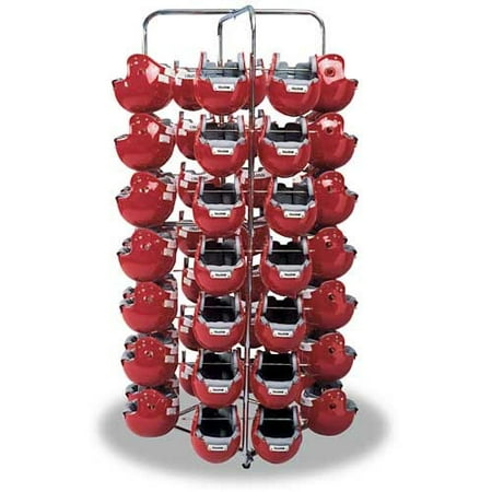 Pro-Down Rollaway Football Helmet Rack