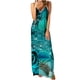 thumbnail image 2 of Vestido estampado de tirantes sin mangas de playa casual de verano para mujer Pompotops  qyievc1704, 2 of 4