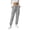 Grey, variant on TEMOFON Sweatpants for Women Cargo Drawstring Joggers with Pockets Elastic Waistband Fall Pants Fleece Lined Thermal Trousers Dark Grey L