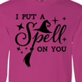 thumbnail image 4 of Inktastic I Put a Spell on You- Halloween Magic Long Sleeve T-Shirt, 4 of 5