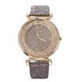thumbnail image 1 of Daisyyozoid Montre-Bracelet Analogique en Acier Inoxydable Cristal pour Femmes, 1 of 1