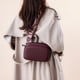thumbnail image 4 of Bolso Bandolera Piel Auténtica Elegante para Mujer Sencillo Fin Semana, 4 of 9