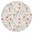 187, variant on Floral Elastic Fit Round Tablecloth with Water-Resistant Surface, Polyester Fabric for Indoor or Patio Use, Fits 44-52 Inch Dining Tables