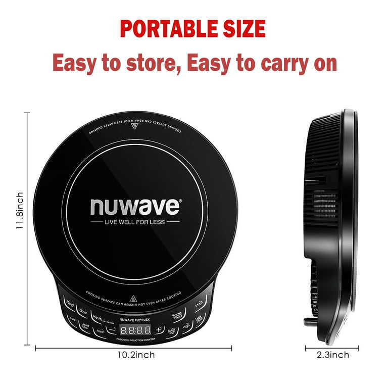  Nuwave Gold Precision Induction Cooktop, Portable