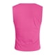 thumbnail image 5 of Camiseta sin mangas con cuello cuadrado para mujer - Sujetador acolchado de doble capa - Mezcla de algodón - Ropa informal para yoga - Tallas XS-L, 5 of 6