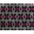 thumbnail image 4 of oneOone Georgette Viscose Fabric Geometric Ikat Decor Fabric Printed BTY 42 Inch Wide, 4 of 4