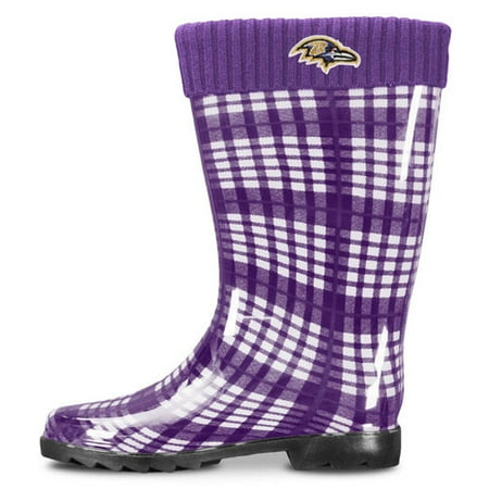 NFL - Baltimore Ravens Women's Purple Rain Boots