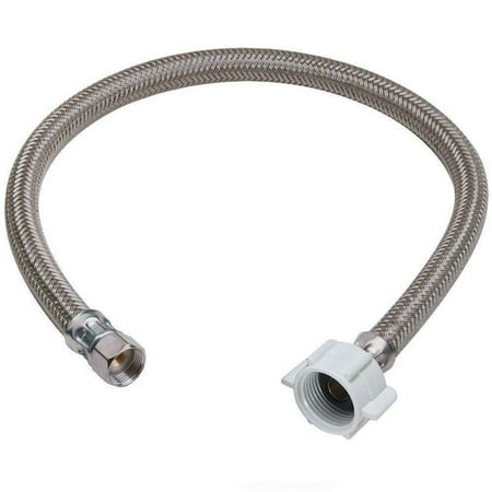 toilet hose supply water braided line stainless steel replacement inch polymer wideskall compression ballcock length