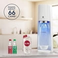 thumbnail image 4 of SodaStream E-TERRA - Paquete de agua con gas (blanco), con CO2, botellas carbonatantes y sabores de gotas, 4 of 5