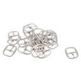 thumbnail image 2 of 2x 5/10/20pcs Hebilla Deslizante Metal Broche Conector Artesanal Accesorios para Cinturón, Correa de DIY Yinane Hebillas de zapatos de bricolaje, 2 of 8