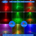 thumbnail image 4 of FNNMNNR Party Lights, RGB Disco Light with Remote Control Dj Lighting, Strobe Lamp Stage Par Light for Home Room Dance Parties Bar Karaoke Xmas Wedding Show Club, 4 of 6