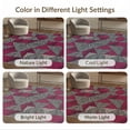 thumbnail image 7 of ODIKA Print Cheetah Spots Bold Zebra Stripe Block Spotted Pink Leopard Refined for Dining Room, Under Table, Home Office, Non-Slip Chair-Friendly, 7 of 7