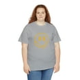 thumbnail image 6 of Blurry smiley face graphic t shirt  Unisex Heavy Cotton Tee, 6 of 8