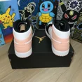 thumbnail image 2 of Size 11.5 - A i r-Jor-dan 1 Mid Crimson Tint, 2 of 6