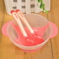 thumbnail image 5 of Ludlz Training Bowl-Safe Feeding Bowl Baby Child Kids Suction Cup Training Feeding Bowl + Spoon + Fork Tableware Set, 5 of 7