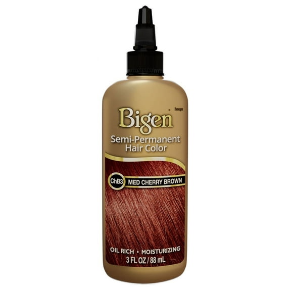 Bigen Semi-Permanent Haircolor #CHB3 Medium Cherry Brown 3oz (Pack of 2)