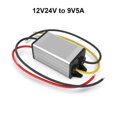 thumbnail image 3 of Injueey 12V24V a 3.3V3.7V4.2V5V6V7.5V9V5A DC Down Converter Control de vehículo Bloque de voltaje Regulador Módulo impermeable para coche Camión Electrónica 12V24V a 9V5A, 3 of 6