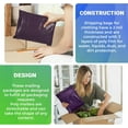 thumbnail image 4 of Dark Purple Expansion Poly Mailers 10 x 13 Inches. 100 Pack Poly Shipping Bags for Clothing with Self-Seal Tape. Waterproof Mailers Poly Bags for Shipping. Shipping Envelopes for Clothing, 4 of 6