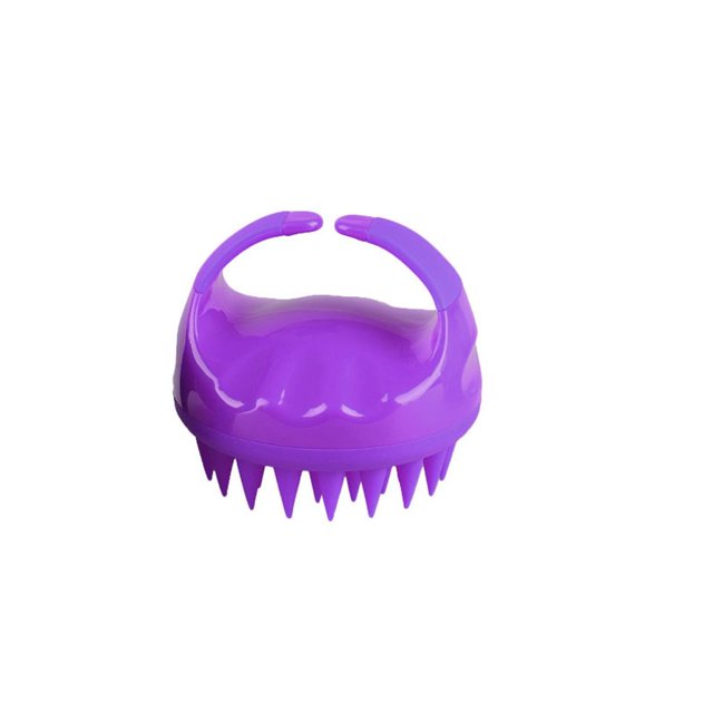 Cepillo Redondo De Silicona Para Champú, Peine Para Baño Y Ducha, Cepillo Para Masaje De Espalda Spa matsuzay HA025281-02