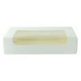 thumbnail image 1 of PacknWood 210TOASTW 7.18 x 4.45 in. Laminated Window Box - White, 1 of 2