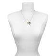 thumbnail image 2 of Delight Jewelry Gold-tone Large Daughter Heart with Crystal - Silvertone Senior Class of 2026 Dome Necklace, 18", 2 of 5
