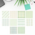 thumbnail image 1 of Papel De Notas Bloc de notas de papel Vintage a cuadros, creativo, lindo, para notas (extracto verde suculento) Sywqhk Libre de BPA, 1 of 5