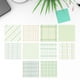 thumbnail image 3 of Papel De Notas Bloc de notas de papel Vintage a cuadros, creativo, lindo, para notas (extracto verde suculento) Ehuebsd Libre de BPA, 3 of 6