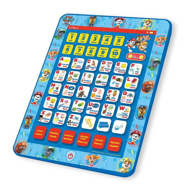 Lexibook Tableta Educativa Bilingüe Paw Patrol Inglésespañol 80 Actividades JCPAD002PAi2