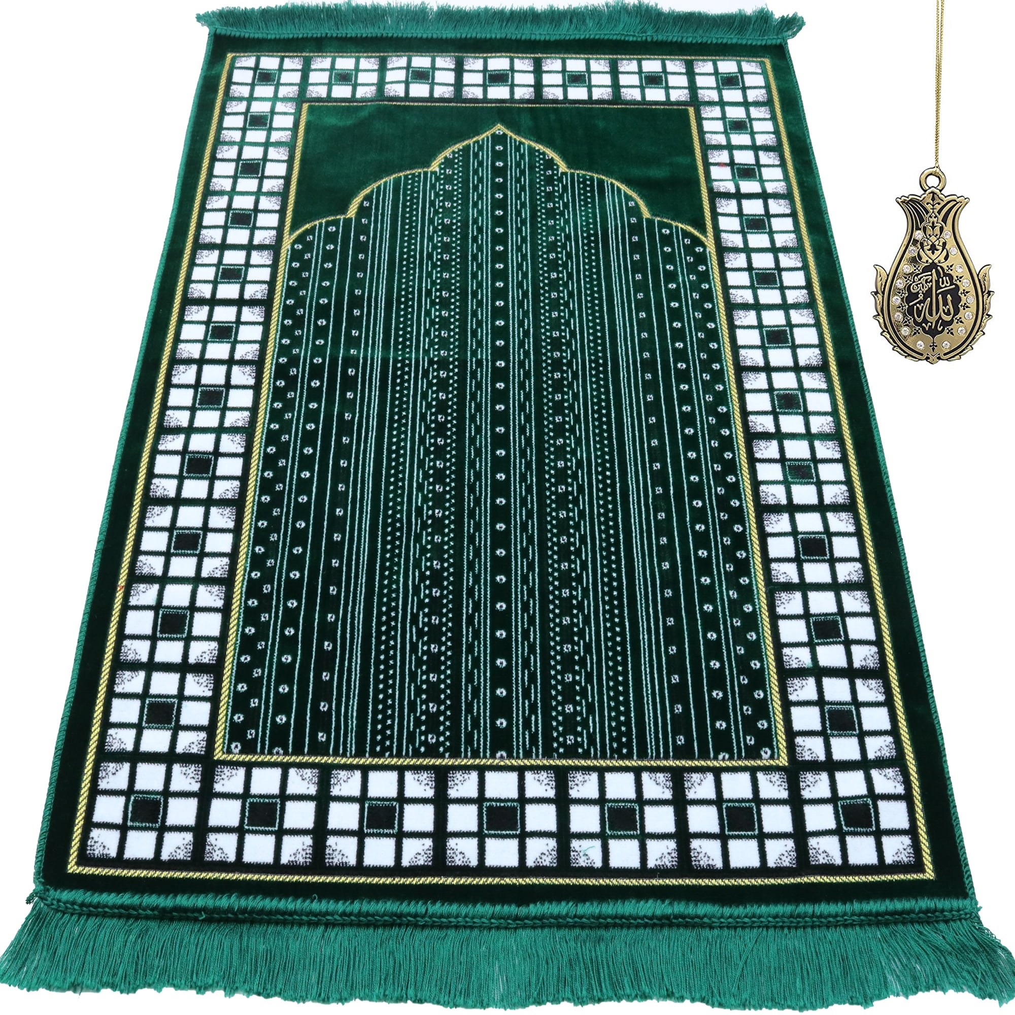 DIY Sewing Kit 2 PRAYING MUSLIM GIRLS Prayer Rugs Kit Girl Eid Gift Girls 35 pcs