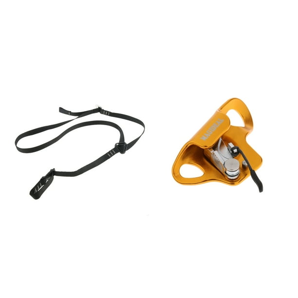 Pecho de escalada Ascender Abdominal Para acceso vertical Por cuerda Correa de hombro ajustable Soledad