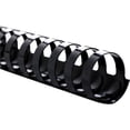 thumbnail image 2 of Sparco Plastic Binding Spines 1.5" Diameter - 320 x Sheet Capacity - Black - Plastic - 100 / Box, 2 of 2