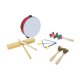 thumbnail image 3 of Juego de instrumentos musicales para niños pequeños Baoblaze Estilo G Instrumentos de percusión de madera, 3 of 8