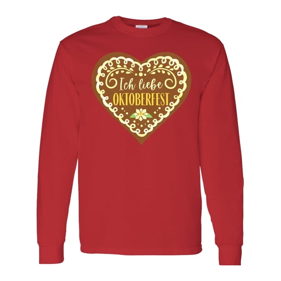 Inktastic Ich Liebe Oktoberfest Long Sleeve T-Shirt