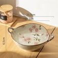 thumbnail image 4 of Serving Bowl 24oz Pasta Bowl for Salad Soup Ramen Ceramic Bowl with Handle ,Porcelain Stoneware Dish,700ML, 4 of 8