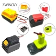 thumbnail image 3 of 1PC DIY Adapter Converter Base Shell For Makita/Bosch/Milwaukee/Dewalt/Black&Decker/Ryobi 18V Lithium Battery Cable Connector, 3 of 10