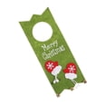 thumbnail image 1 of SHOWERORO Christmas Hanging Decor Felt Door Handle Decoration For Hotel 1Pc, 1 of 5