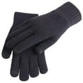 thumbnail image 1 of Guantes cálidos de invierno Pantalla táctil Grueso completo Elástico Texting Guantes para ciclismo Negro Hugo Guantes de invierno, 1 of 5