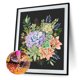 thumbnail image 2 of 5D pintura de diamantes flores pared de mosaico de diamantes cuadrado completo Tmvgtek Arte deco, 2 of 9