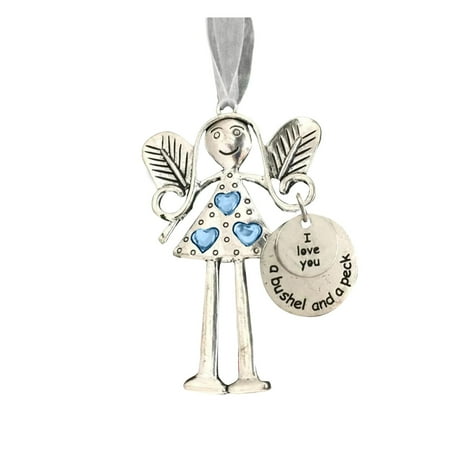 

Metal Angel Decorative Pendant Near Or Far From You Will Always Be In My Heart. Angel Ornament. Angel Gift For Friends. Car Rear View Pendant. Hot Sale
